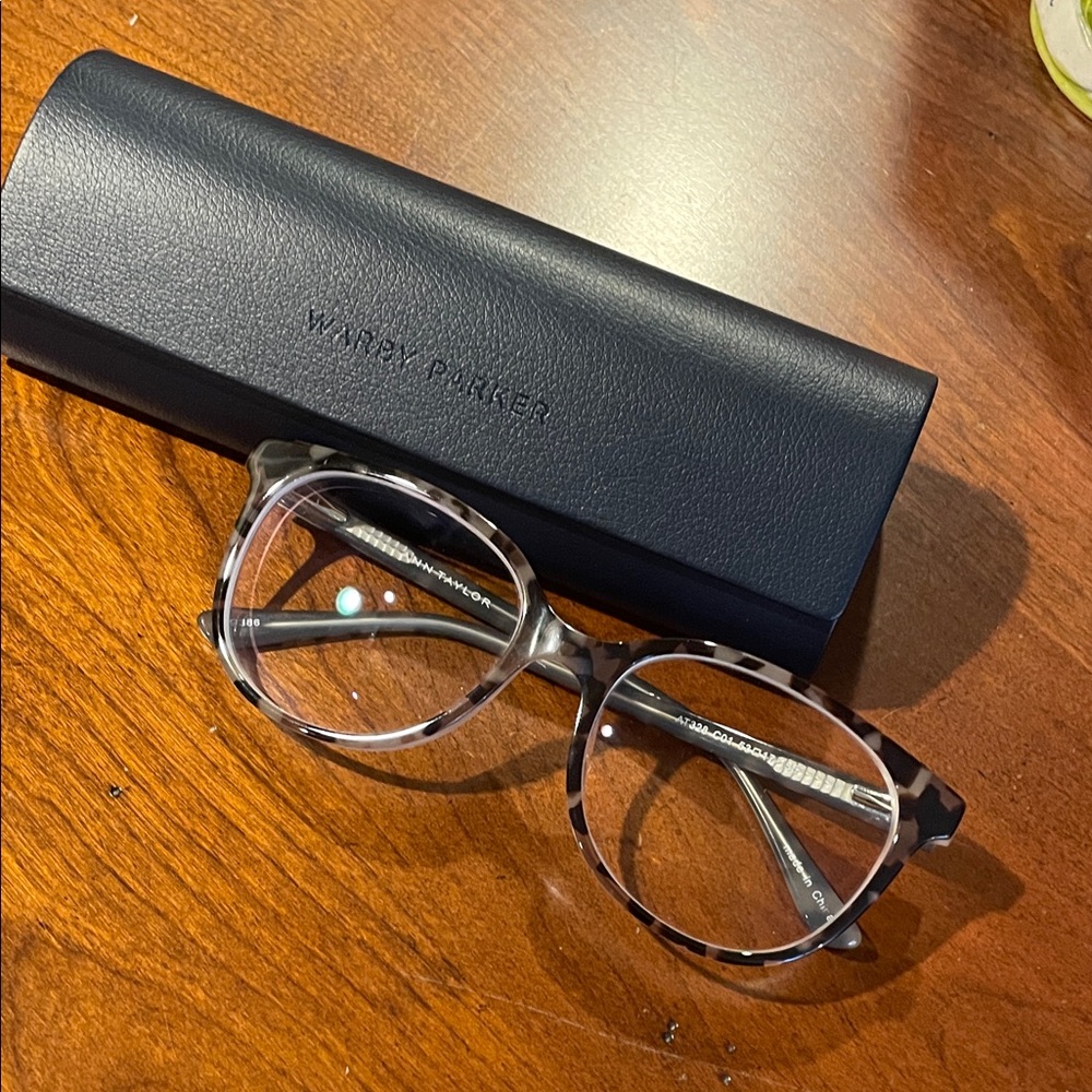 Ann Taylor Round Tortoiseshell Acetate Glasses - Brown & Black